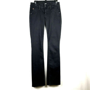 Hudson Beth Baby Boot Black Jeans Made in USA 27